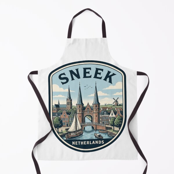 Item preview, Sneek Netherlands Waterpoort Vintage Dutch Travel Badge designed and sold by k3rstman1.