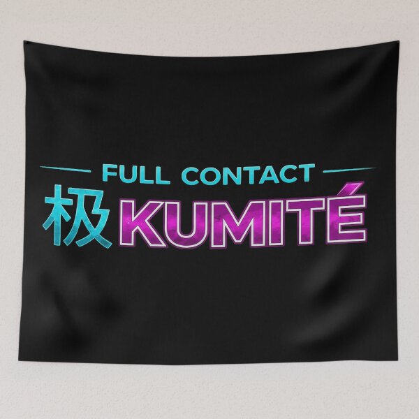 Aperçu de l'œuvre Full Contact Kumite Film Retro Neon créée et vendue par killem667.