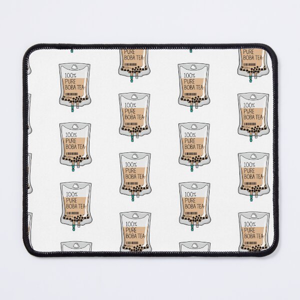 Item preview, 100% Pure Boba Tea IV Bag Funny Bubble Tea Nurse Doctor Gift Sticker designed and sold by ORI-ginal Weirdos: The Weirdly Wonderful Crew.