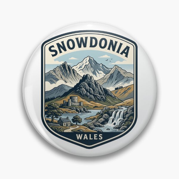 Item preview, Snowdonia National Park Wales Vintage Mountain Hiking designed and sold by k3rstman1.