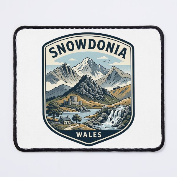 Item preview, Snowdonia National Park Wales Vintage Mountain Hiking designed and sold by k3rstman1.
