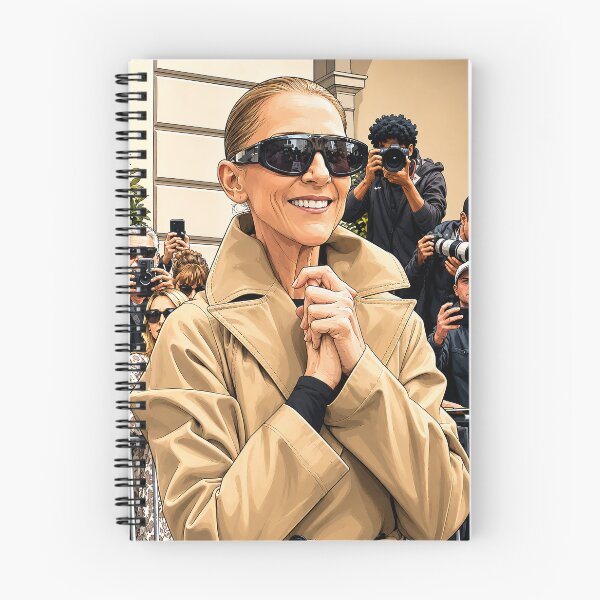 Item preview, Celine Dion in Paris (fan art) designed and sold by PopCultureAndStuff.