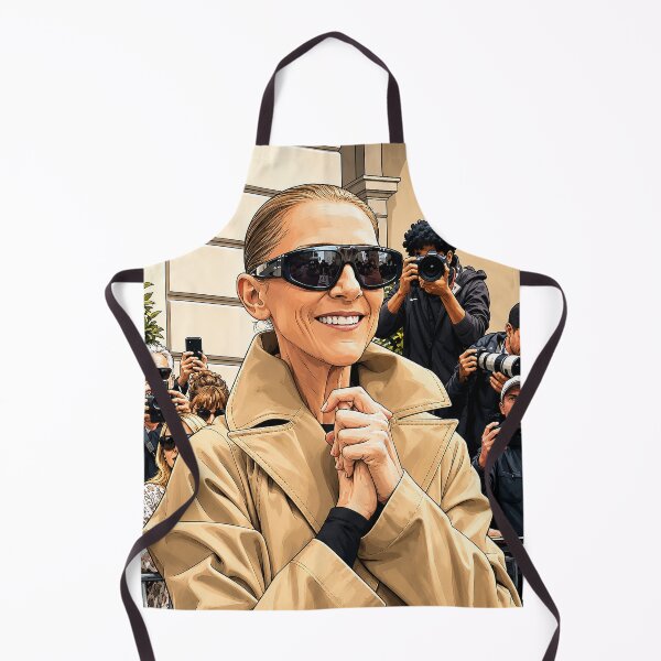 Item preview, Celine Dion in Paris (fan art) designed and sold by PopCultureAndStuff.