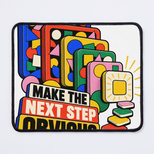 Item preview, Make the Next Step Obvious UX designed and sold by Shope Buzz.