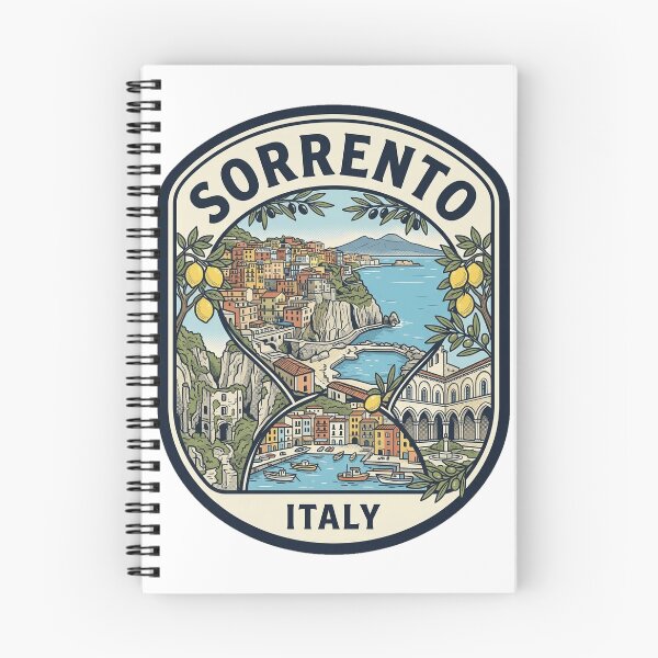 Item preview, Sorrento Italy Vintage Travel Lemon Coast designed and sold by k3rstman1.