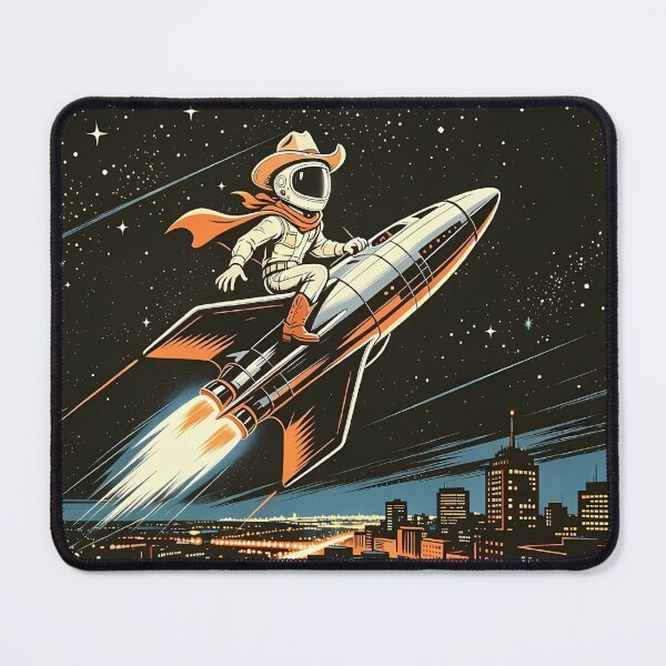 Item preview, Cowboy astronaut designed and sold by FerretSpark.