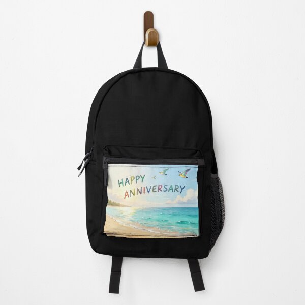 Item preview, Happy Anniversary – Tropical Beach Romance designed and sold by Nomad-Maynard.