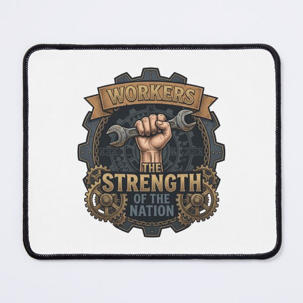 Item preview, Labor Day Gift Shirt - Workers Strength Of The Nation Tee designed and sold by relso.