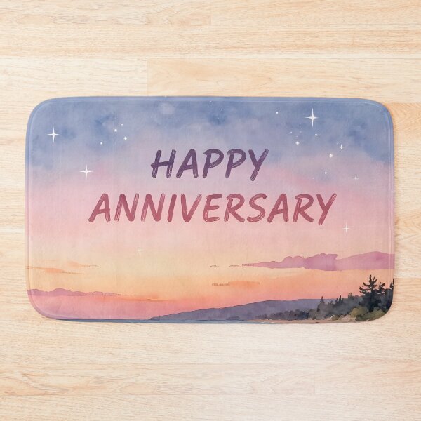 Item preview, Happy Anniversary – Tropical Beach Romance designed and sold by Nomad-Maynard.