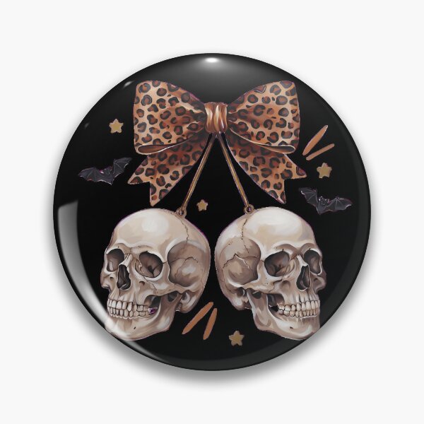 Item preview, Leopard Bow Skulls Bats Gothic Halloween Spooky Alternative Aesthetic designed and sold by Zizo-DR44.