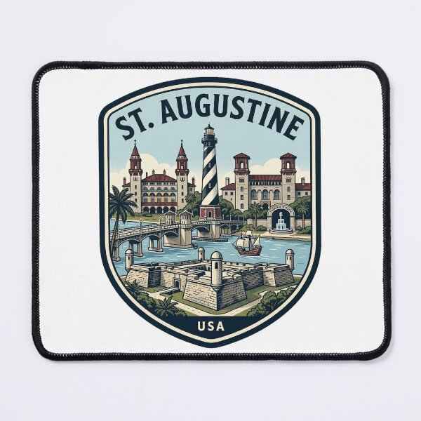 Item preview, St Augustine Florida Vintage Travel Badge designed and sold by k3rstman1.