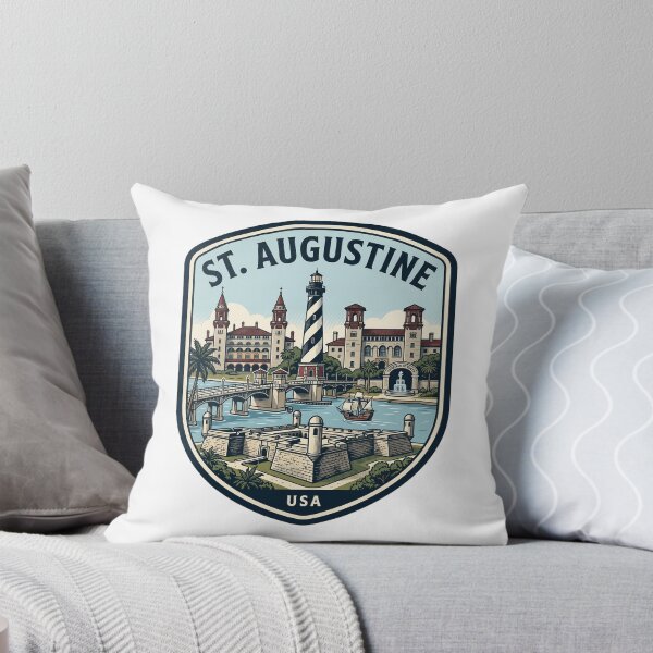 Item preview, St Augustine Florida Vintage Travel Badge designed and sold by k3rstman1.