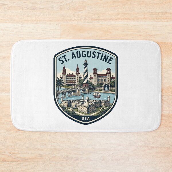 Item preview, St Augustine Florida Vintage Travel Badge designed and sold by k3rstman1.