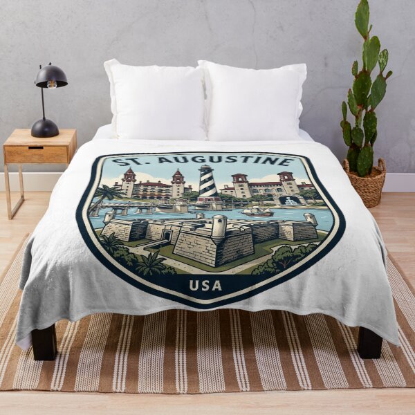 Item preview, St Augustine Florida Vintage Travel Badge designed and sold by k3rstman1.