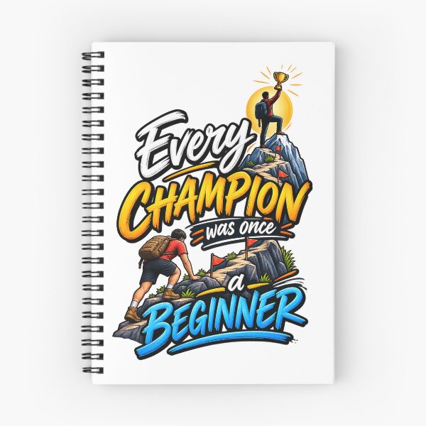 Item preview, Every Champion Was Once a Beginne designed and sold by bolaAura.