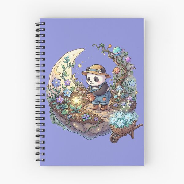 Item preview, Panda's Moon Garden designed and sold by Tinydoodlenest .