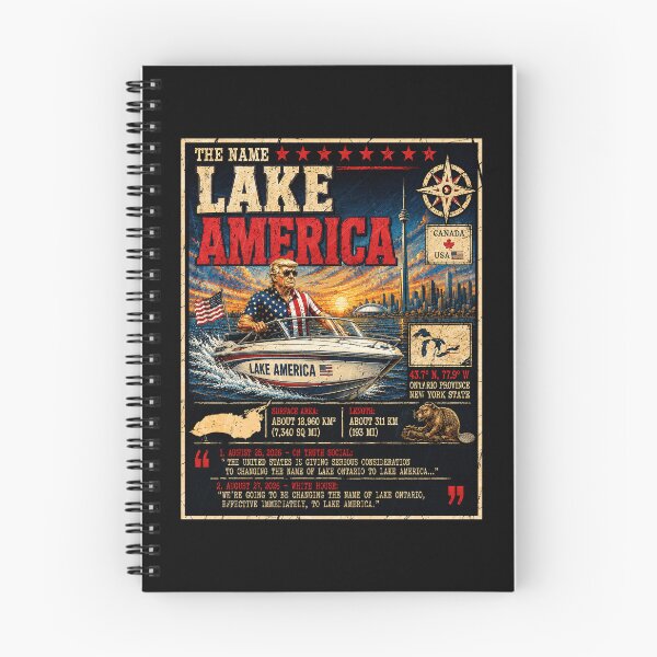 Artikelvorschau, Lake America Est 2026 Vintage Lake America Trump entworfen und verkauft von schoolofbullies.