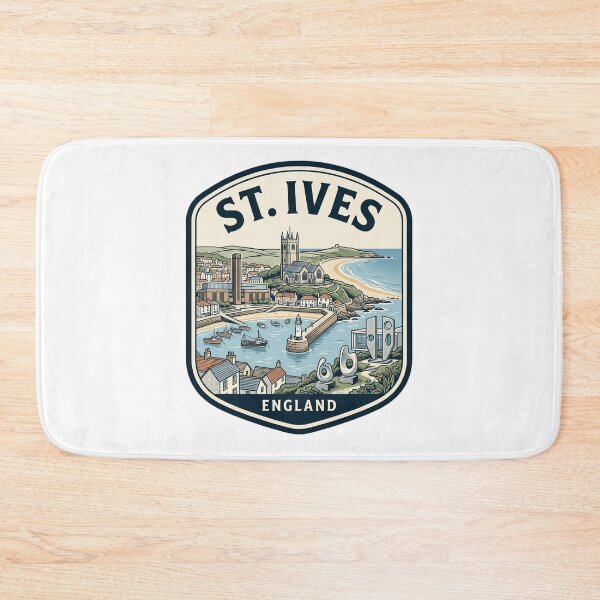 Item preview, St Ives Cornwall England Vintage Travel Badge designed and sold by k3rstman1.