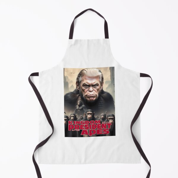 Aperçu de l'œuvre Affiche du film « Le Royaume du Président des Singes » avec Donald Trump créée et vendue par leilana-holifie.