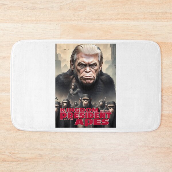Item preview, Donald Trump Movie Kingdom Of The President Of The Apes Poster designed and sold by leilana-holifie.