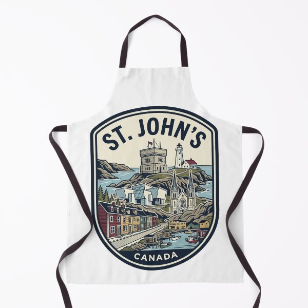 Item preview, St Johns Newfoundland Canada Vintage Travel Badge designed and sold by k3rstman1.