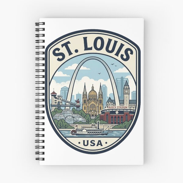 Item preview, St Louis Missouri Gateway Arch Vintage Travel Badge designed and sold by k3rstman1.