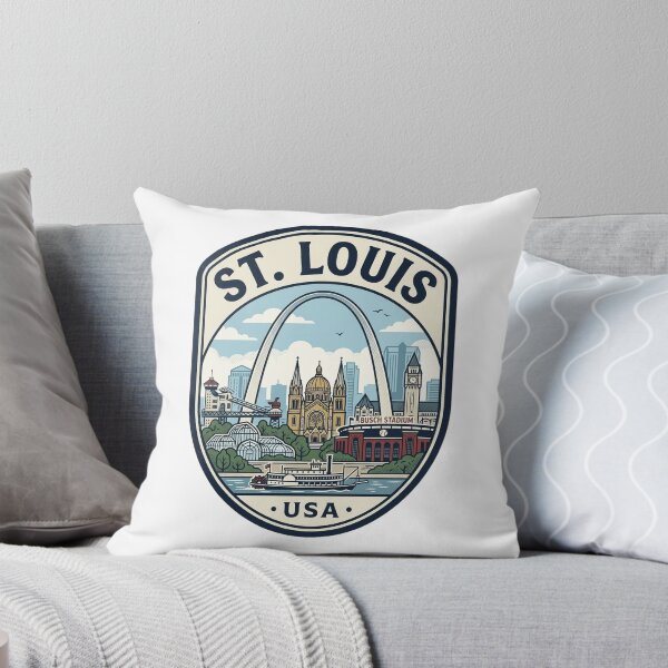 Item preview, St Louis Missouri Gateway Arch Vintage Travel Badge designed and sold by k3rstman1.