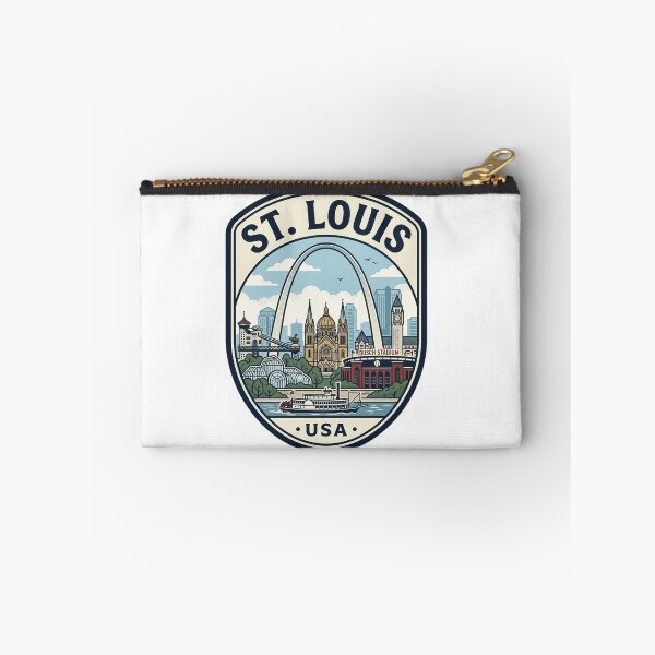 Item preview, St Louis Missouri Gateway Arch Vintage Travel Badge designed and sold by k3rstman1.