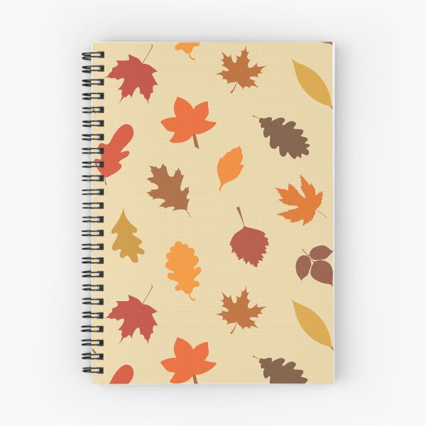 Item preview, Autumn Leaf Toss in Eggshell with Burlap Texture designed and sold by YesterdayColl.