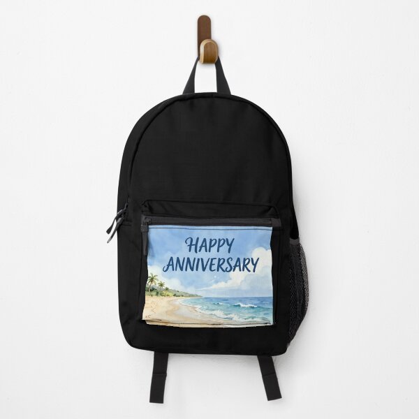 Item preview, Happy Anniversary – Tropical Beach Romance designed and sold by Nomad-Maynard.