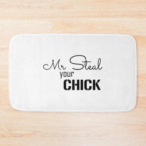 Item preview, Mr Steal Your Chick Funny (Only Black Text) designed and sold by maximili-shepp.