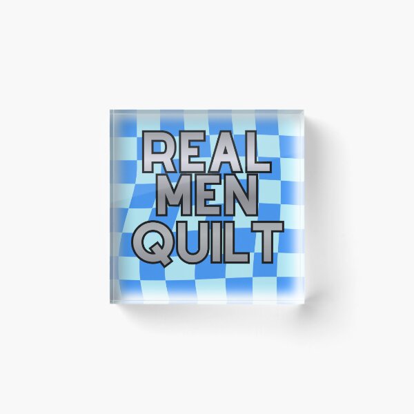 Item preview, Real Men Quilt designed and sold by Ruthanndesigns.