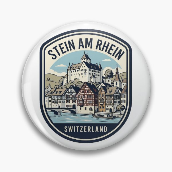 Artikelvorschau, Stein am Rhein, Schweiz – Vintage-Reiseabzeichen entworfen und verkauft von k3rstman1.