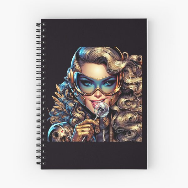Item preview, Blonde Cyber Woman Skull Lick designed and sold by Voodoo Store Paranormal Collections.