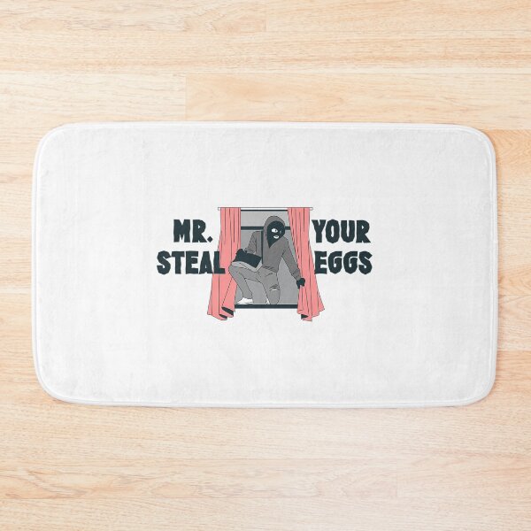 Item preview, Mr Steal Your Eggs (Egges) Sticker designed and sold by maximili-shepp.