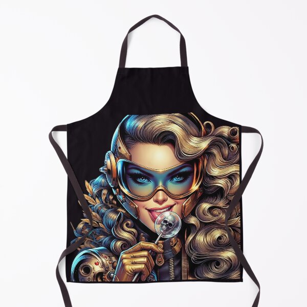 Item preview, Blonde Cyber Woman Skull Lick designed and sold by Voodoo Store Paranormal Collections.