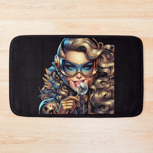 Item preview, Blonde Cyber Woman Skull Lick designed and sold by Voodoo Store Paranormal Collections.