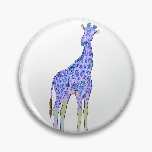 Item preview, Giraffe (blue) designed and sold by Nocmidl4.
