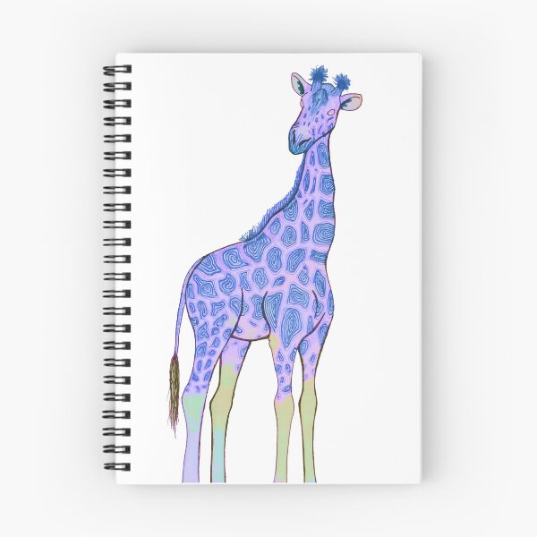 Item preview, Giraffe (blue) designed and sold by Nocmidl4.