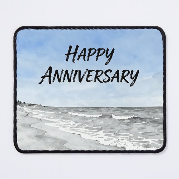 Item preview, Happy Anniversary – Tropical Beach Romance designed and sold by Nomad-Maynard.