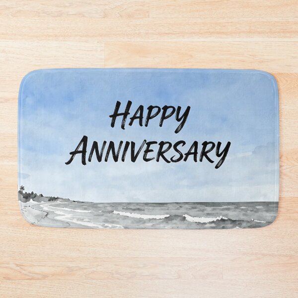 Item preview, Happy Anniversary – Tropical Beach Romance designed and sold by Nomad-Maynard.