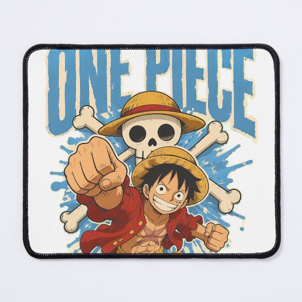Item preview, Luffy Anime Pirate Straw Hat Skull Crossbones designed and sold by LeneWUArt.