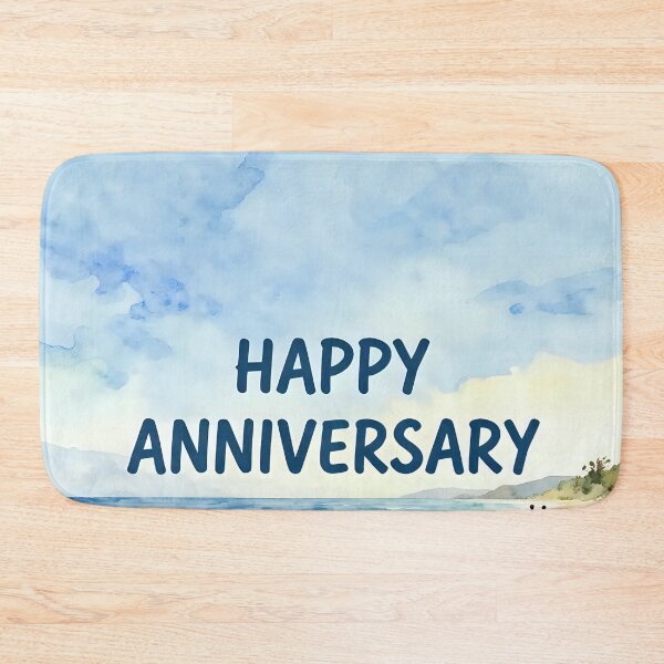 Item preview, Happy Anniversary – Tropical Beach Romance designed and sold by Nomad-Maynard.