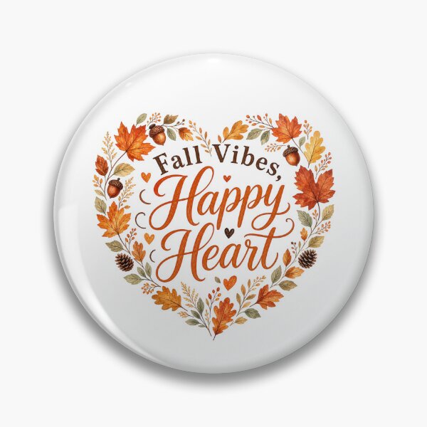 Item preview, Fall Vibes Happy Heart | Cute Fall Shirt for Women | Autumn Lover Gift designed and sold by PrintSparkDesigns.