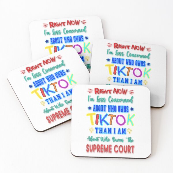 Item preview, Expand The Supreme Court Right Now I'M Less Concerned About Who Owns Tiktok Than I Am About Who Owns The Supreme Court designed and sold by antwan-stowe.