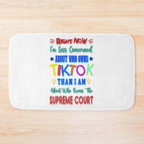 Item preview, Expand The Supreme Court Right Now I'M Less Concerned About Who Owns Tiktok Than I Am About Who Owns The Supreme Court designed and sold by antwan-stowe.