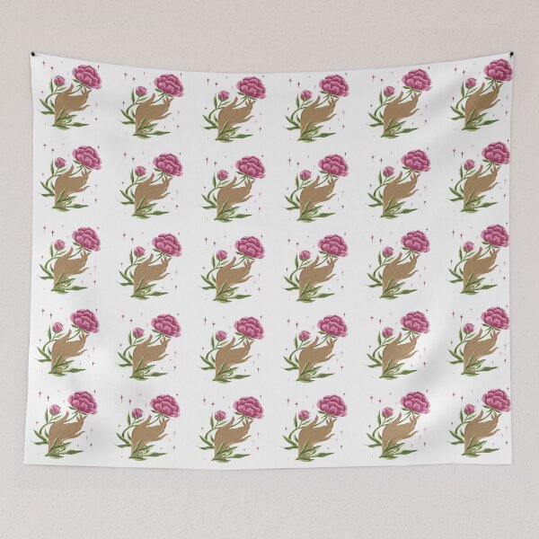 Item preview, Female fertility and abundance peony designed and sold by pinkyfish1010.
