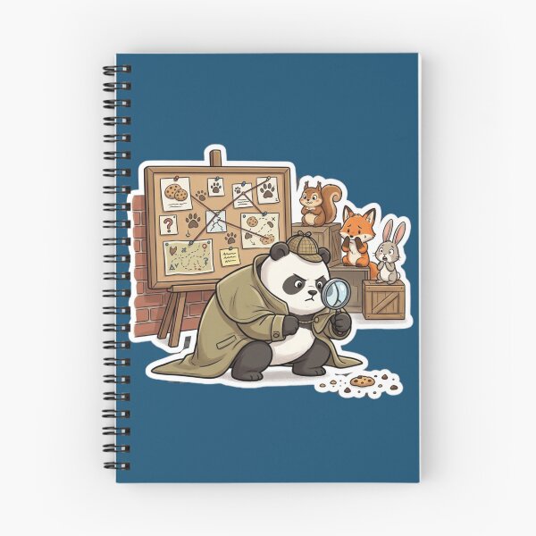 Item preview, Panda Detective – The Missing Cookie designed and sold by Tinydoodlenest .