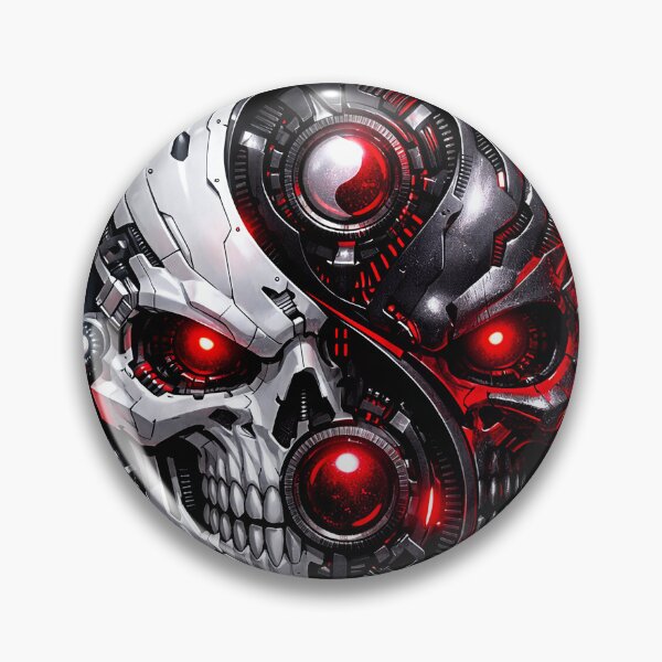 Item preview, Yin Yang Skull Design designed and sold by DesignsByLitz.