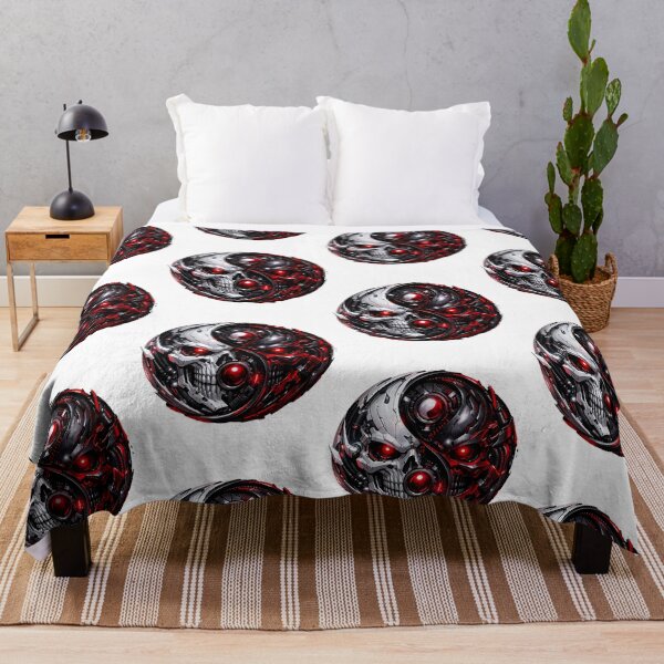 Item preview, Yin Yang Skull Design designed and sold by DesignsByLitz.
